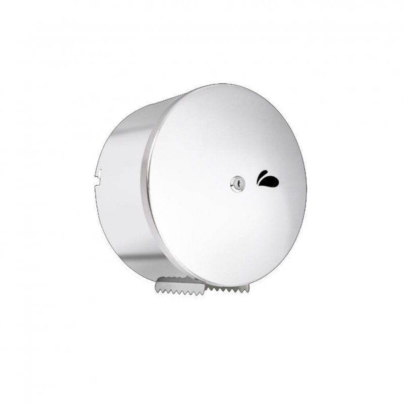 Suporte em aço inox para rolo de papel higiênico