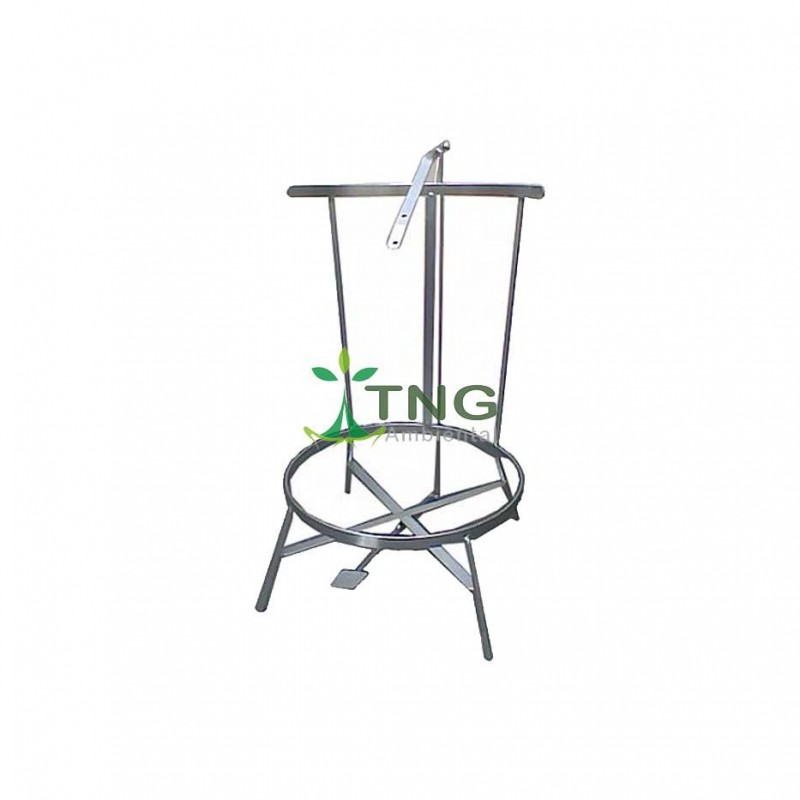 Pedal galvanizado para balde de 100 litros