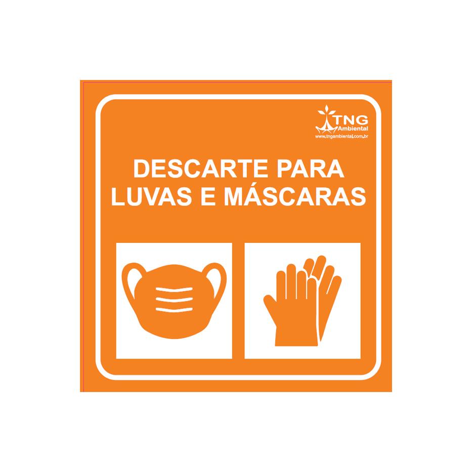 Lixeira 32 litros em aço inox com aro - Coleta de máscaras