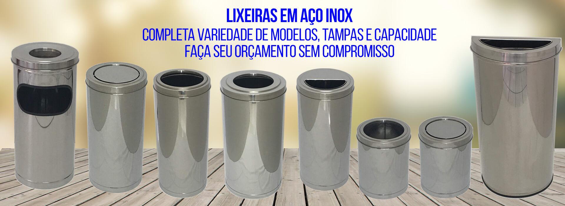 Lixeiras Inox